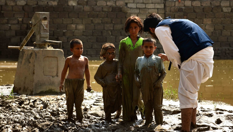 Risques sanitaires majeurs dans le contexte des inondations au Pakistan