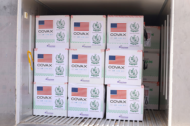 COVAX Facility delivers second consignment of US-donated Moderna COVID-19 vaccines to Pakistan