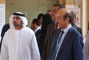 WHO Director-General and Regional Director open United Arab Emirates photo exhibition at 64th Regional Committee for the Eastern Mediterranean in Pakistan