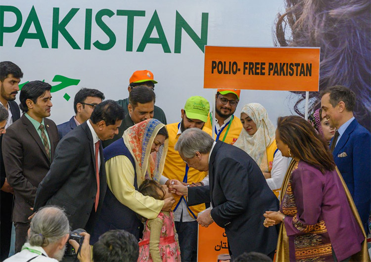 Polio eradication on United Nations Secretary General’s agenda during Pakistan visit