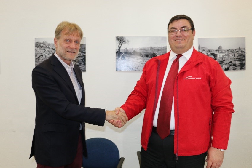 Austrian Cooperation through the Austrian Development Agency and WHO sign cooperation agreement to boost emergency services in Gaza