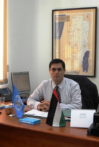 Dr M Daher, acting WHO Representative for occupied Palestinian territory