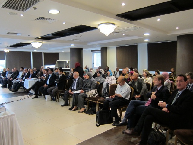 Over 100 health professionals attended the family practice workshop in Ramallah, November 2014