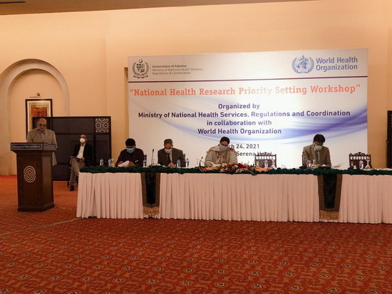 Prioritizing health research in Pakistan