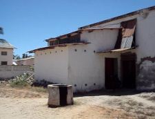 Kismayo General Hospital in a dilapidated state.