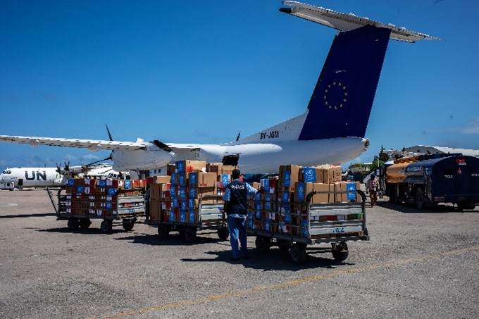 ECHO and WHO deliver essential and life-saving medical supplies to meet emergency health needs of drought-affected communities