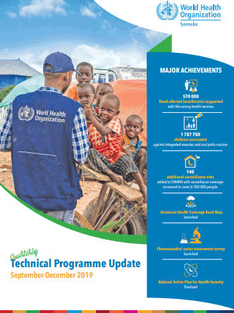 Quarterly technical programme update