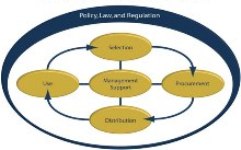 A diagram of the phamarceutical management framework
