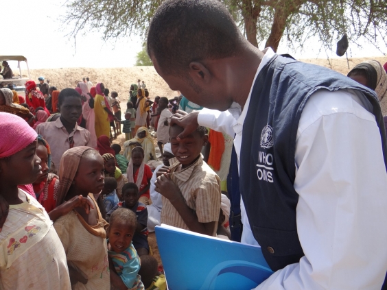 Meet WHO's health workers: Abdelrahman, Primary Health Care Officer in North Darfur