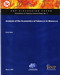 Image shows publication cover entitled Analysis of the economics of tobacco in Morocco.
