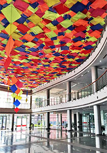 Image of the conference center in India, where the 7th session of the Conference of the Parties to the WHO FCTC will be hosted in November 2016.