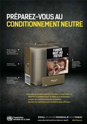 World No Tobacco Day 2016 poster: Get ready for plain packaging