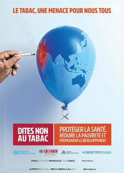 Journée mondiale sans tabac 2017 - Le tabac, une menace pour nous tous