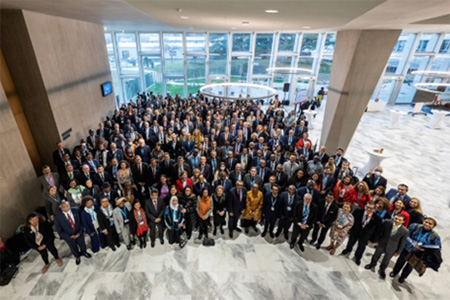 11th Global Management Meeting at WHO headquarters, December 2022. 