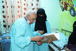 Medical staff at the Leukaemia Centre